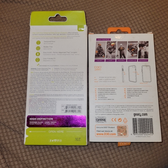 Gear4 D3O Piccadilly Case & PureGear Screen Protector for iPhone 7 Plus - Picture 2 of 2